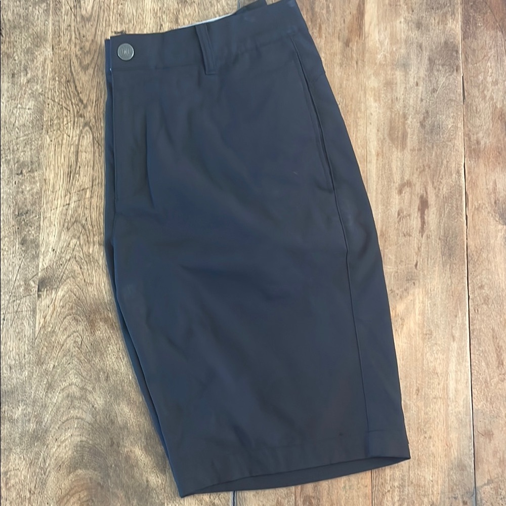 Puma Blue Flat Front Shorts
